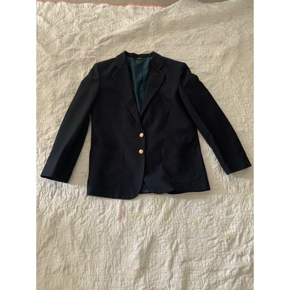 Class Club Suit Coat Overcoat Mens 18 Reg